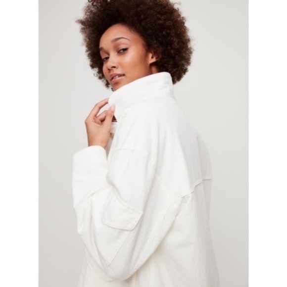 ARITZIA Wilfred Free Alyona White Coat - Picture 3 of 16